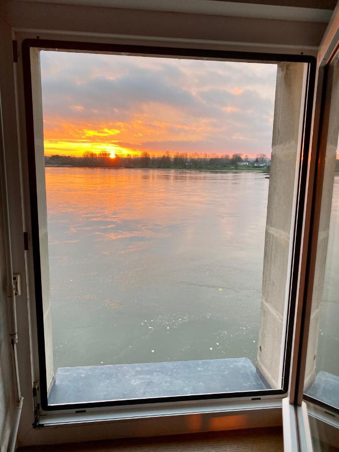 Gite Loirizon Vue Loire 4 Personnes Ingrandes  Ngoại thất bức ảnh