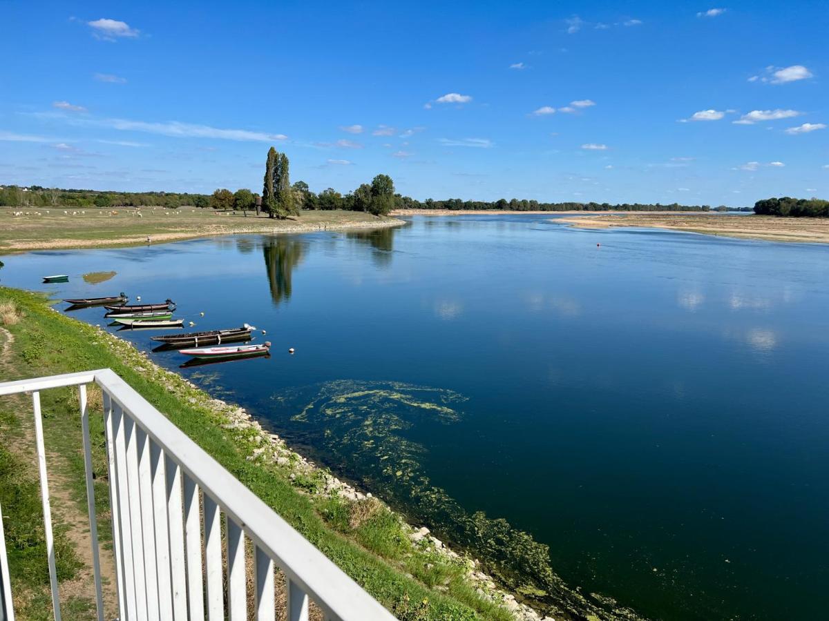 Gite Loirizon Vue Loire 4 Personnes Ingrandes  Ngoại thất bức ảnh